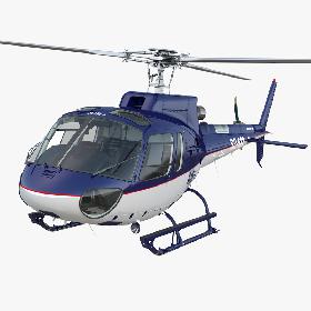 Light Utility Helicopter Eurocopter AS 350 model